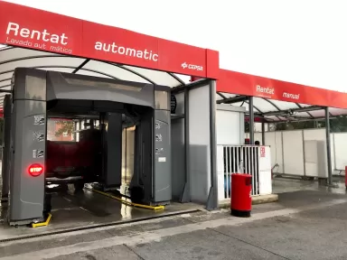 Estación de servicio Moeve, antes Cepsa