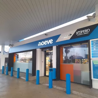 Estación de servicio Moeve, antes Cepsa