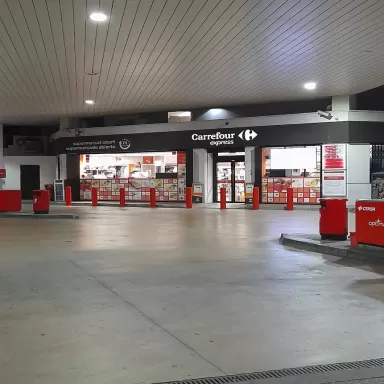 Estación de servicio Moeve, antes Cepsa